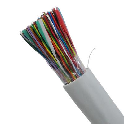 China Cat3 26awg Utp Communication Cable 10 20 30 50 100 200 Pair Telephone Cable PVC LSZH Multipair Indoor Telephone Cable HSYV-2 for sale