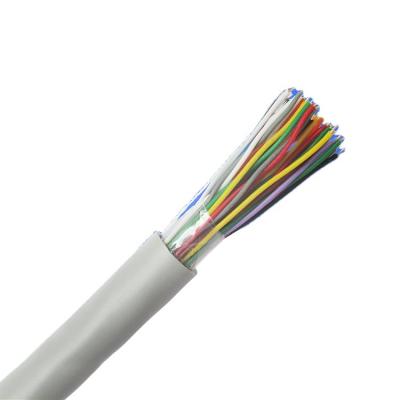 China 26AWG Cat3 High Quality Underground Communication Cable 10/20/30/50/100/200 Telephone Cable HSYV-1 Pair for sale