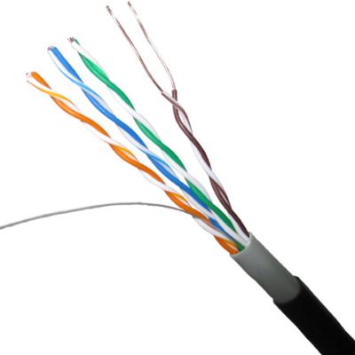 China 1000m telecommunication utp sftp cat5e ethernet cable LAN cable copper cable PVC LSZH indoor jacket for sale