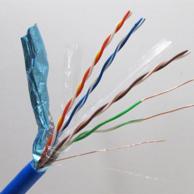 China Wholesale Networking Manufacture Network Cable 4 Pair FTP Cat6 24awg Twisted Pair Cable Copper Cable for sale