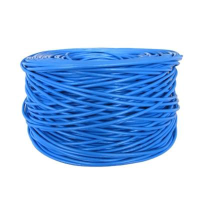 China Computer Cheap Price Indoor Outdoor Telephone Communication Cable 24Awg 4 Pair CCA Cat6 Utp Cat5E for sale