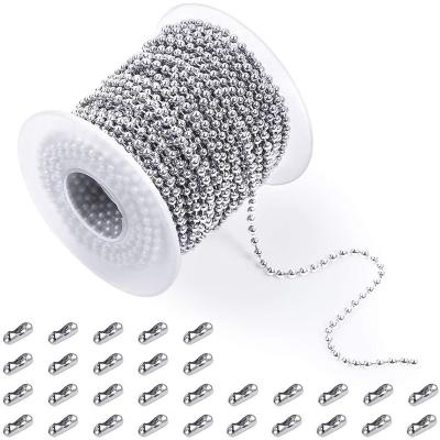 China Conveyor Chain Factory Sale Stainless Steel 4.5mm Roller Shade Ball Chain Hot Metal Ball Chain for sale