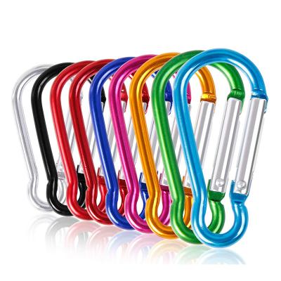 China Durable Bulk Sale PriceMany Sizes Big In Stock Custom Carabiner Squash Shaped Carabiner Tiny Carabiner for sale