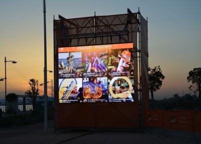 China 2800Hz LED Outdoor Screen Rental High Contrast Cabinet Design With Fast Lock for sale