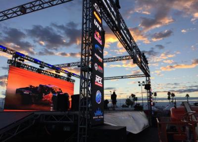 China Energy Saving Outdoor Rental LED Display , Large Outdoor Screen Hire High Refresh for sale