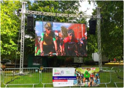 China IP65 Outdoor Rental LED Display Pixel Pitch 3.91mm With Large Viewing Angle for sale