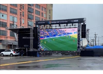 China SMD LED Backdrop Screen Rental No Mosaic 160 Degree Wide Viewing Angle for sale