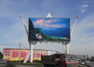 China DIP High Resolution Outdoor LED Signs High Contrast Low Power Consumption for sale