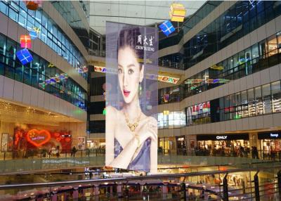 China 1000mm x 500mm Transparent LED Wall All In One Design For Easy Operation for sale