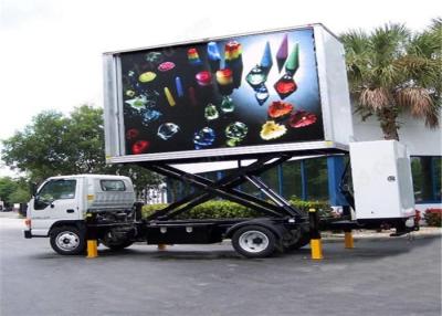 China Dust Proof LED Mobile Billboard , Outdoor Mobile LED Screen IP65 / IP54 for sale