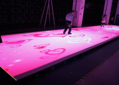 China Outdoor P6.25 Dance Floor LED Display Rental Ultra Thin Fast Loading Time for sale