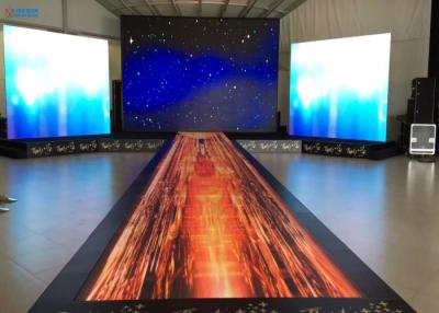 China Full Color Wedding LED Dance Floor Good Image Display Wide Viewing Angle for sale