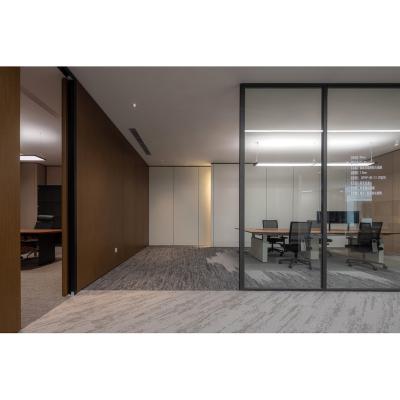 China Modern FlexSpace Office Room Dividers Full Height Aluminum Glass Walls Partition for sale