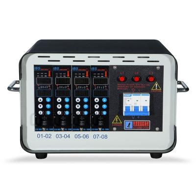 China Temperature 8 Hot Zones Control Multi Runner Channel Heater Controller With PID Control for sale