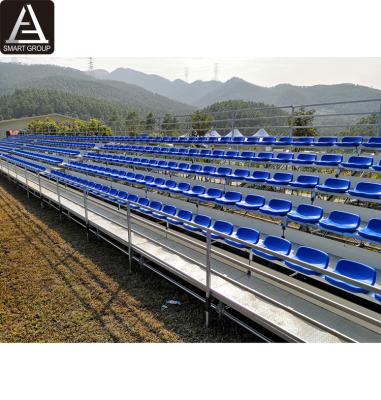 China Sports / Playground / Concert / Event Steel Grandstand 6 Tiers For Temporary Spectacle Circuit Steel Grandstand for sale