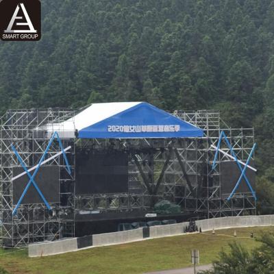 China Customized steel outdoor layer truss line music festival row tower for sale for sale