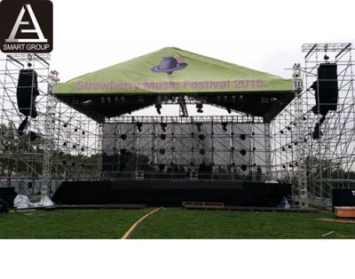 China Steel Line Array Loudspeaker Truss System Layer Scaffold Truss for sale