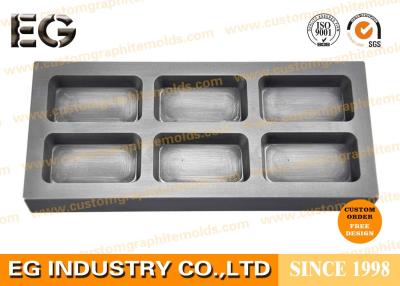 China High Temperature Resistance Graphite Ingot Mold Customized Size For Gold Bar Casting for sale