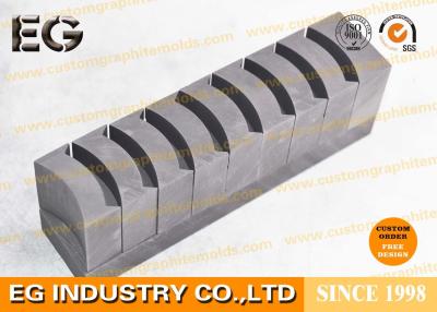 China Isostatically 325 Mesh Grain Size Graphite Ingot Mold , Hammer Graphite Mold Casting for sale