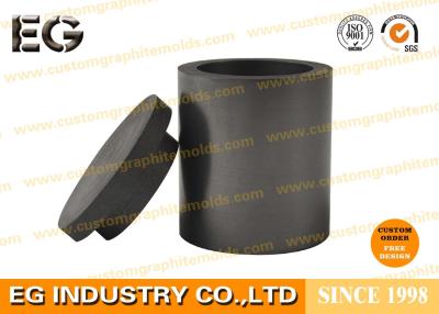 China 2 OZ Carbon Graphite Crucible For Melting Steel Three Segment High Temp Resistance for sale