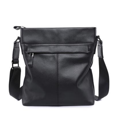 China 2021 Waterproof Ready To Ship Men Messenger Bag Handbags Crossbody Genuine Leather Shoulder Bag for sale