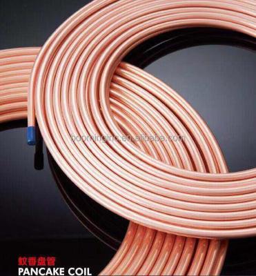 China Air condition or fridge copper pancake coil for sale