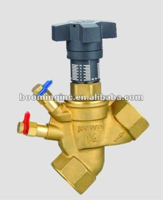 China DN10-50 brass static balancing valve for sale