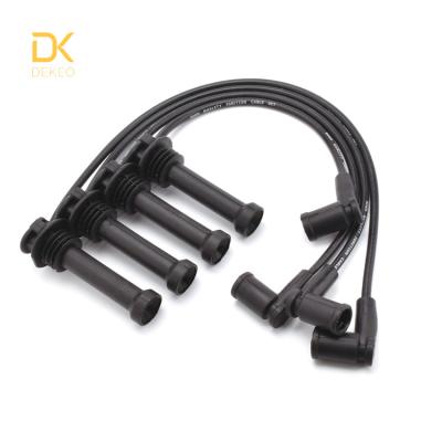 China Silicone Plastic Ignition Wire Assembly Spark Plug Cable Sets Ignition Wire For Ford Spark Plug Cable OEM 1501624 1 052 493 1 053 905 988F-12284-AA for sale