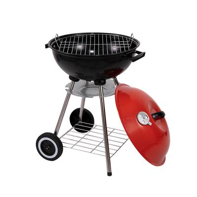 China Easily Assembled High Temperature Steel Charcoal Grill XL Kamado Egg Door BBQ Grill Resistance Size Bulk Charcoal Grill With Cabinets Wheels for sale