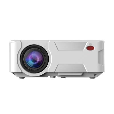 China Built-in Speakers OEM Home Theater System Led Projector Beamer Mini Projector Portable Beam Projector for sale