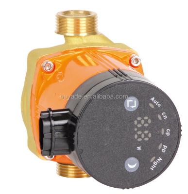 China Other Sizes A Red Energy Saving Sanitary Hot Water Circulation Pump Pump Auto20/6-130A Brass Pump Body for sale