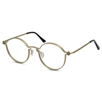 China Customized Logo Wind Lens Retro Vintage Eyewear Vintage Optical Frames Good Quality Customized Stock for sale