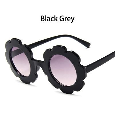 China GLASSES 2021 Vintage Around Flower Baby Kids Sport Sunglasses Kids Sun Glasses For Girls Boys for sale