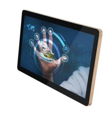 China Wide Capacitive Multi Touch Panel PC Waterproof dual Core 1600x900 Resolution for sale