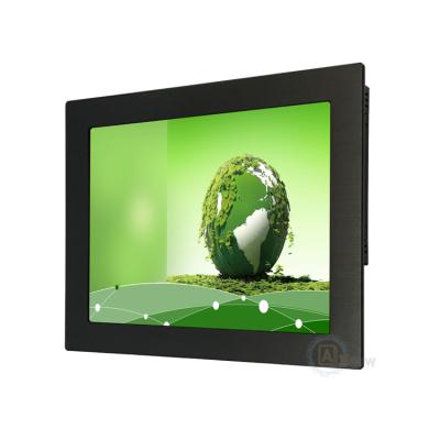 China 15'' 1024x768 400cd/m2 Panel Mount Touch Panel I5 64G SSD for sale