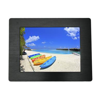 China 6.5 inch industrial monitor panel mount display  with VGA input 12V Dc in for sale