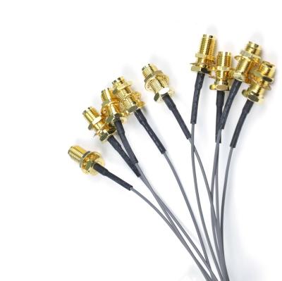 China Signal Transmission China Manufacture SMA To IPEX Female Pigtail 1.13 Cable for sale