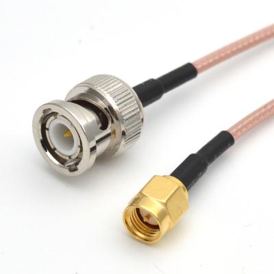 China Hot Selling Signal Transmission SMA To Bnc Coaxial Cable RG316 RF Coax Cable for sale