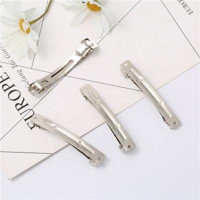 China Fashion French Women Hair Clip DIY Hair Accessories Factory Direct Sale 8.5CM Metal Hair Clip French Hair Accessories Accessories for sale