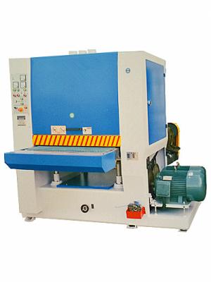 China High Speed Plywood Wide Belt Sander Machine 980 X 2080mm Size Stability for sale