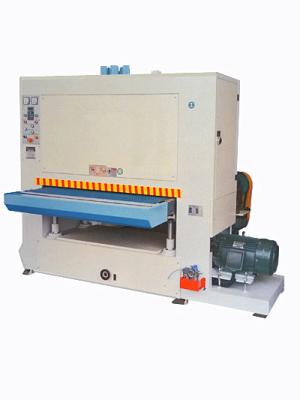 China One Time Sanding Wide Belt Sander Machine With Double Sanding Belt 1280mm for sale