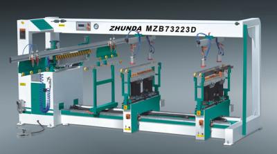 China Heavy Duty Double Head Boring Machine , Horizontal Wood Boring Machine 0.6 - 0.8Mpa for sale