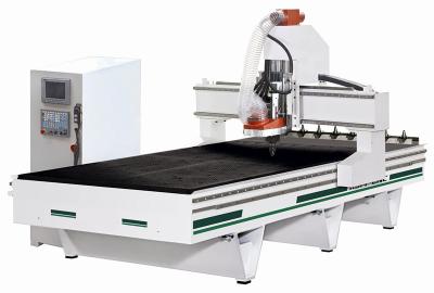 China High Precision CNC Wood Router Machine With Heavy Steel Gusseted Plate Frame for sale