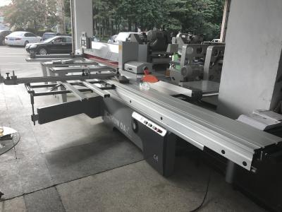 China Horizontal Sliding Table Panel Saw With Scoring Blade Oxidation Treatment for sale