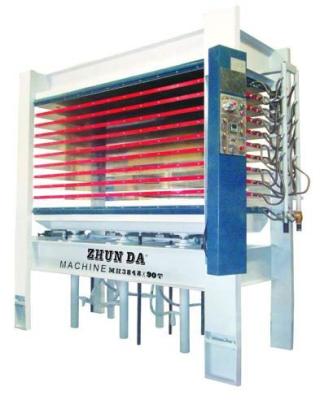 China Wood Board Laminate Pressing Machine , Veneer Pressing Machine 8000kg for sale