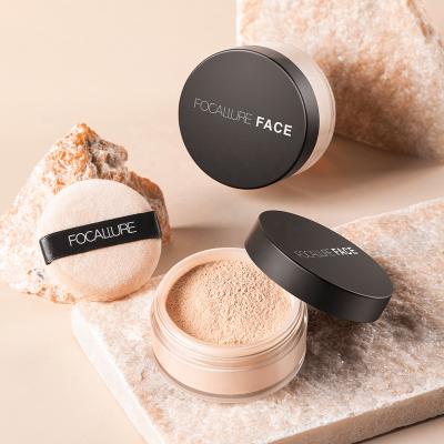 China FOCALLURE FA15 Makeup Whitening Setting Waterproof Loose Powder Setting Powder For Oily Skin for sale