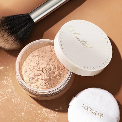 China FOCALLURE FA201 Best Powder Fine Powder Oil Whitening Loose Control Lasting Natural Finish for sale