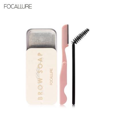 China Focallure FA182 3D Wild Brow Waterproof Feathery Soap Eyebrow Styling Soap Eyebrow Gel Waterproof Long Lasting for sale