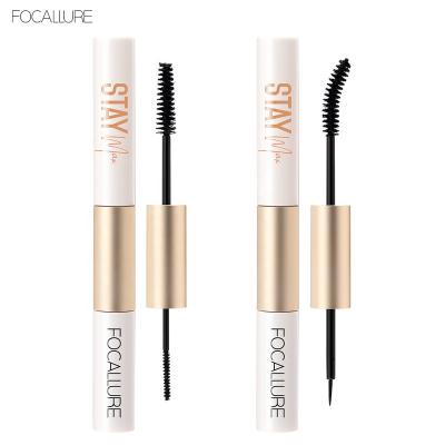 China FOCALLURE water resistant FA160 2 eyelash primer in 1 eyeliner and mascara water resistant fiber mascara for sale