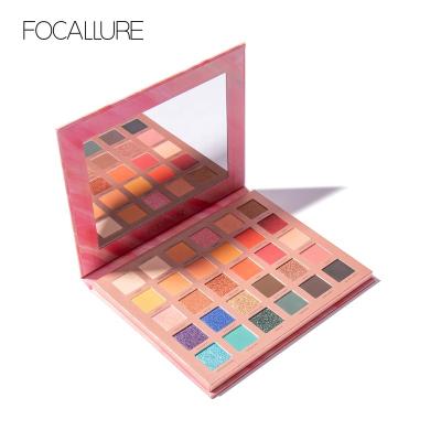 China FOCALLURE FA82 Makeup Eyeshadow Palette Eyeshadow Powder 30 Color Palette Waterproof Eye Shadow for sale